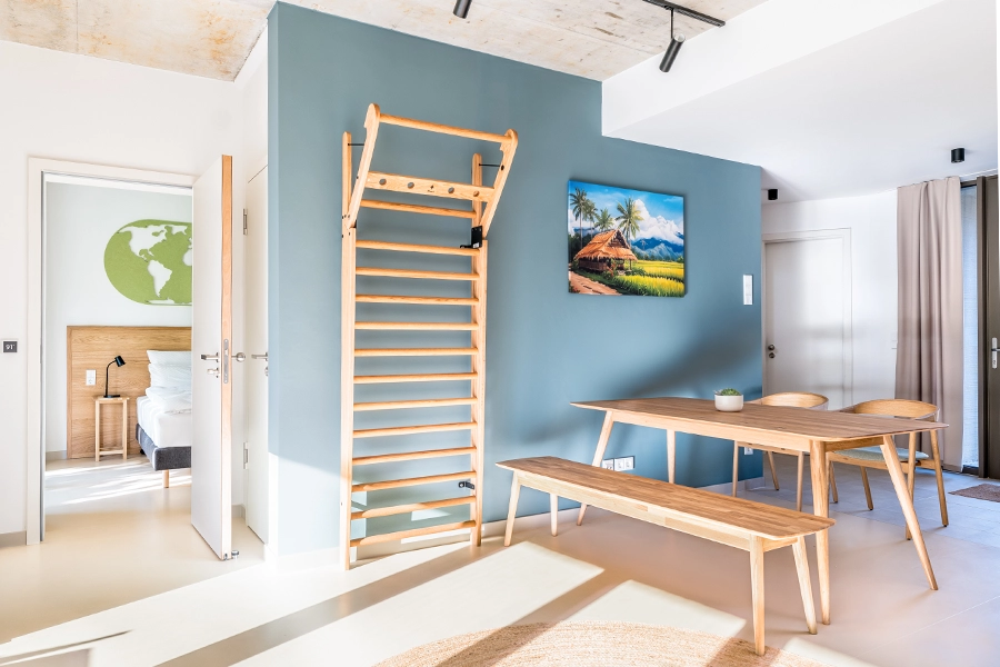 Essbereich Apartment im 360°